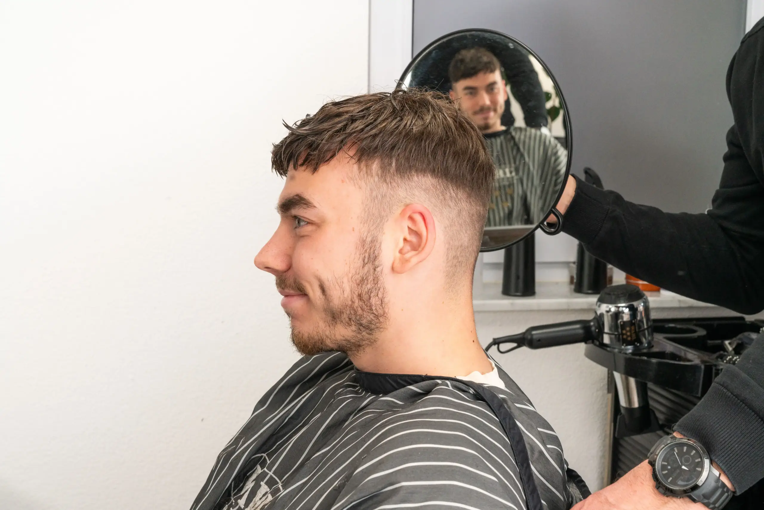 Nachher Haarsystem